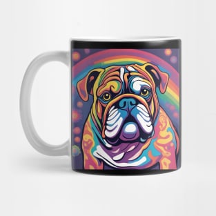 Psychedelic Bulldog Mug